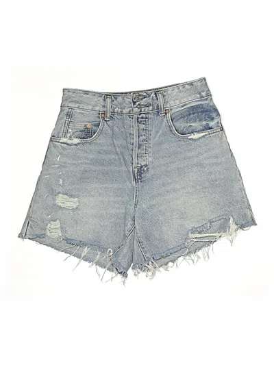 Pre-owned We The Free Denim Shorts In Blue
