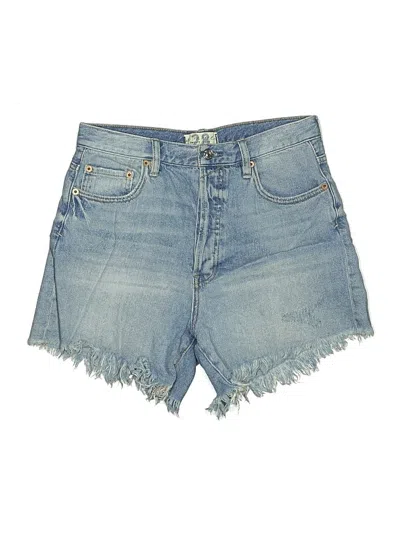 Pre-owned We The Free Denim Shorts In Blue
