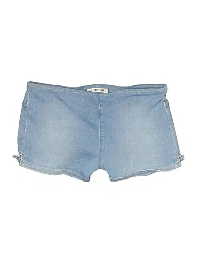 Pre-owned We The Free Denim Shorts In Blue