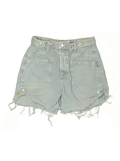 Pre-owned We The Free Denim Shorts In Blue