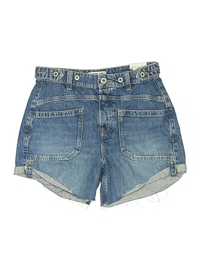 We The Free Denim Shorts In Blue