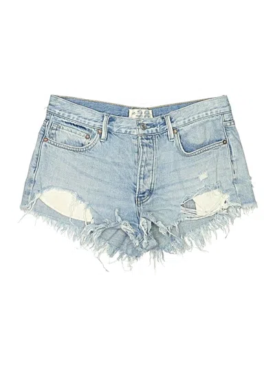 Pre-owned We The Free Denim Shorts In Blue
