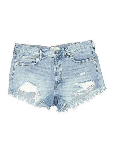 Pre-owned We The Free Denim Shorts In Blue