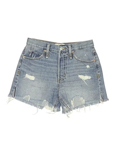 Pre-owned We The Free Denim Shorts In Blue