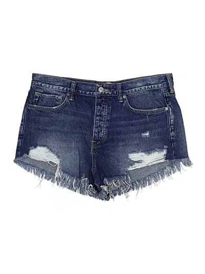 Pre-owned We The Free Denim Shorts In Blue