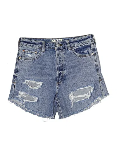 Pre-owned We The Free Denim Shorts In Blue
