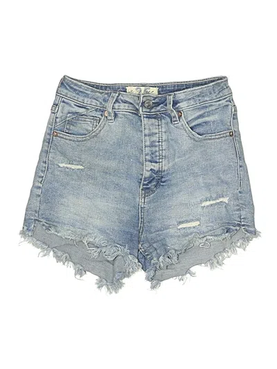 Pre-owned We The Free Denim Shorts In Blue