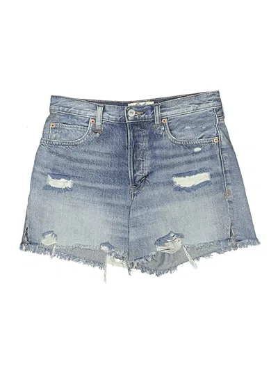Pre-owned We The Free Denim Shorts In Blue