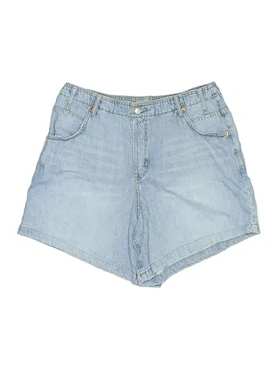 Pre-owned We The Free Denim Shorts In Blue