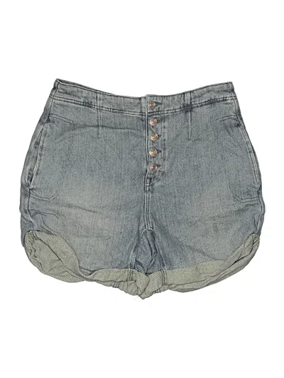 Pre-owned We The Free Denim Shorts In Blue