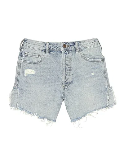 Pre-owned We The Free Denim Shorts In Blue