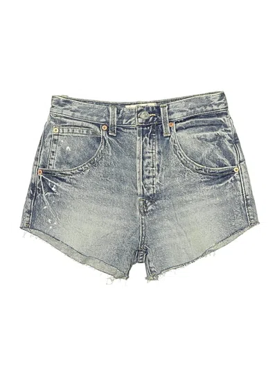 Pre-owned We The Free Denim Shorts In Blue