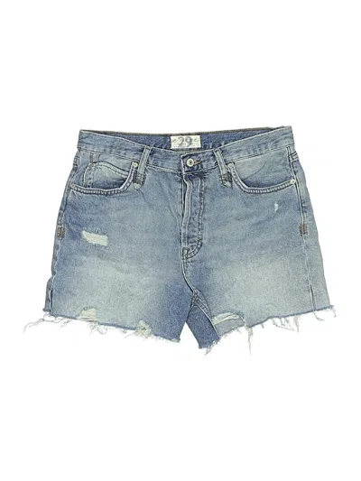 Pre-owned We The Free Denim Shorts In Blue