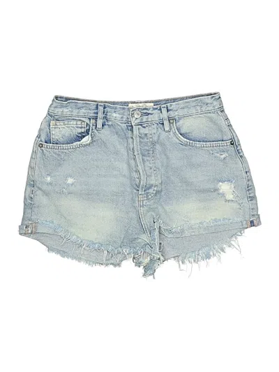 Pre-owned We The Free Denim Shorts In Blue