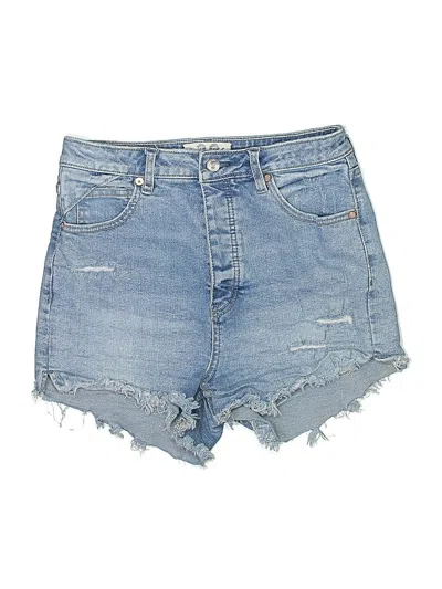 Pre-owned We The Free Denim Shorts In Blue
