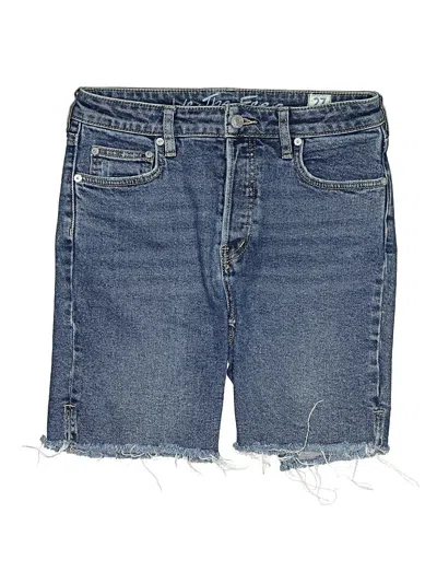 Pre-owned We The Free Denim Shorts In Blue