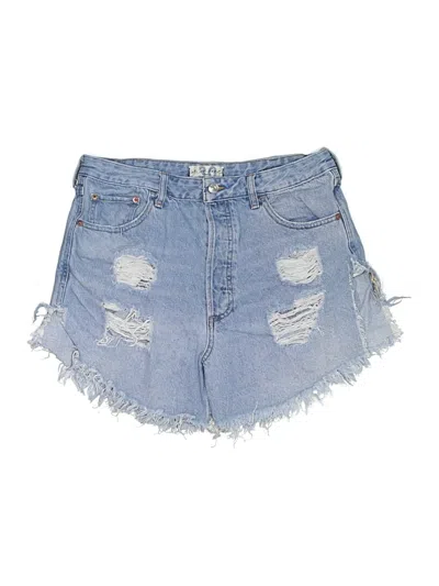 Pre-owned We The Free Denim Shorts In Blue