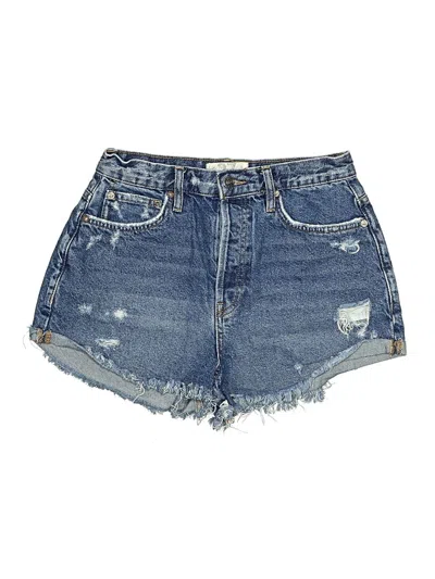 Pre-owned We The Free Denim Shorts In Blue