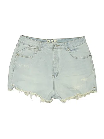 Pre-owned We The Free Denim Shorts In Blue