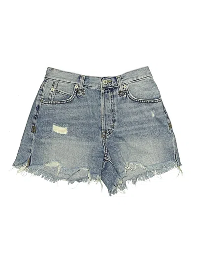 Pre-owned We The Free Denim Shorts In Blue