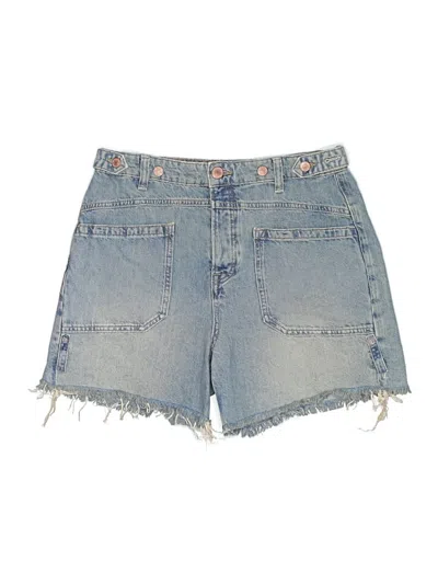 Pre-owned We The Free Denim Shorts In Blue