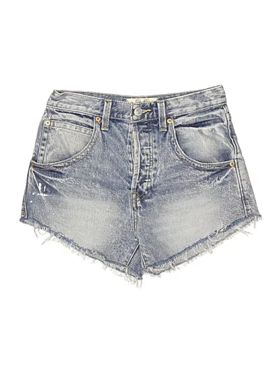 Pre-owned We The Free Denim Shorts In Blue