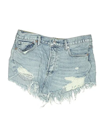 Pre-owned We The Free Denim Shorts In Blue