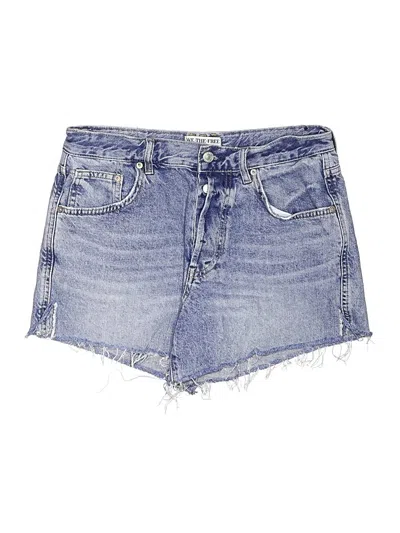 Pre-owned We The Free Denim Shorts In Blue