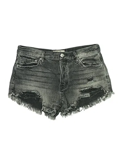 Pre-owned We The Free Denim Shorts In Gray