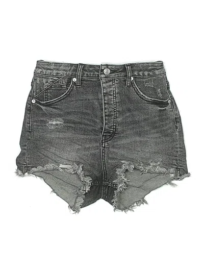 Pre-owned We The Free Denim Shorts In Gray