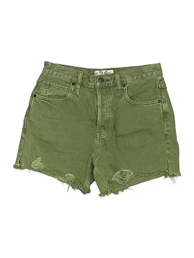 Pre-owned We The Free Denim Shorts In Green