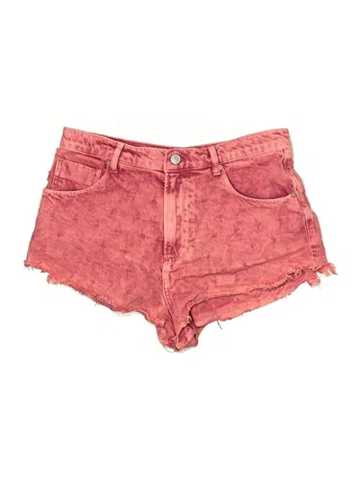 Pre-owned We The Free Denim Shorts In Pink
