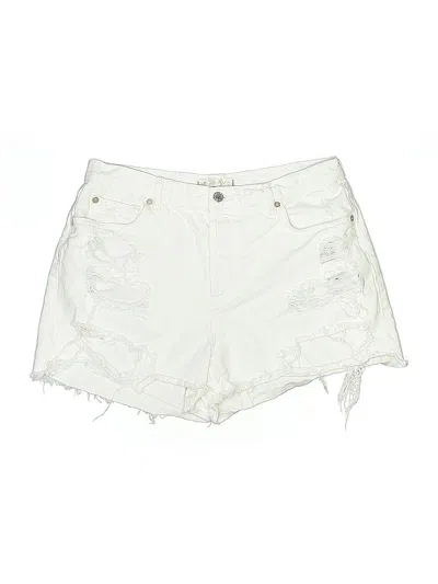 Pre-owned We The Free Denim Shorts In White