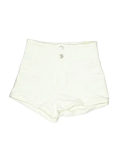 Pre-owned We The Free Denim Shorts In White