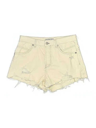 Pre-owned We The Free Denim Shorts In White
