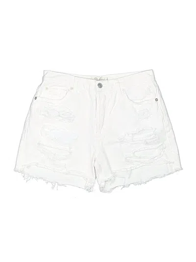 Pre-owned We The Free Denim Shorts In White