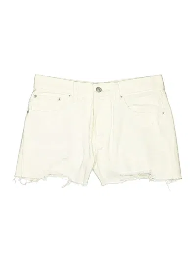 Pre-owned We The Free Denim Shorts In White