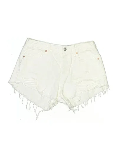 Pre-owned We The Free Denim Shorts In White