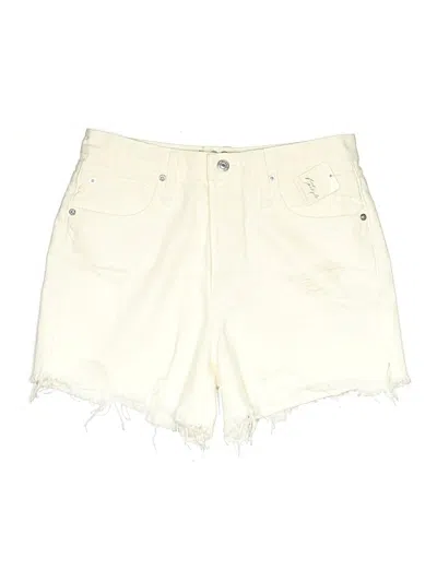 Pre-owned We The Free Denim Shorts In White