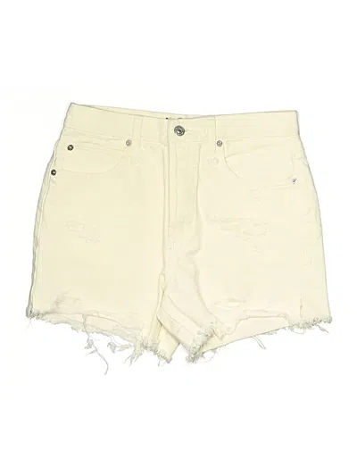 Pre-owned We The Free Denim Shorts In White