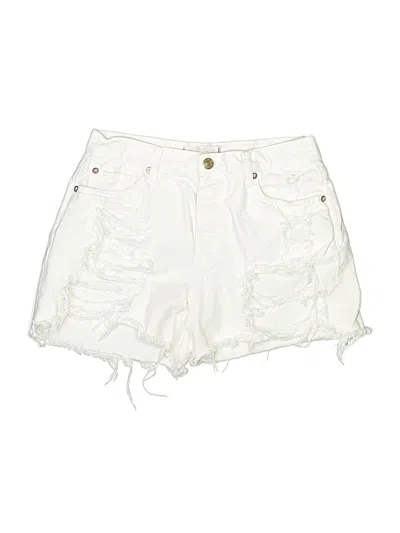 Pre-owned We The Free Denim Shorts In White