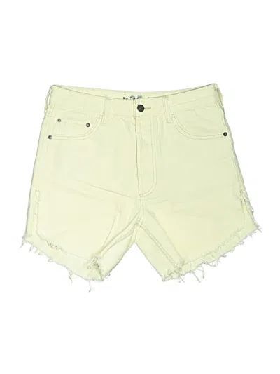 Pre-owned We The Free Denim Shorts In Yellow