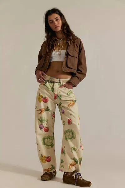 We The Free Fresh From The Garden Pants In Garden Combo - Veggies In Multi