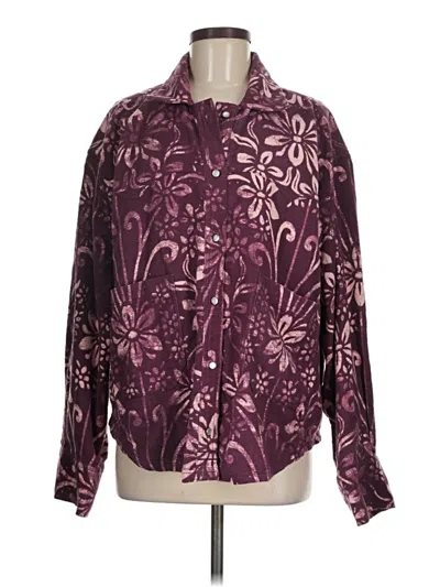 Pre-owned We The Free Jacket In Burgundy
