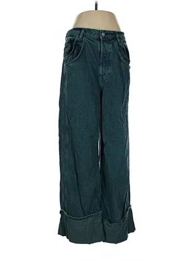 Pre-owned We The Free Jeans In Green