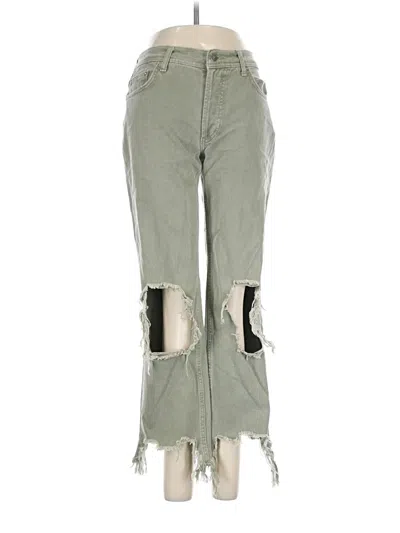 Pre-owned We The Free Jeans In Green