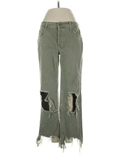 Pre-owned We The Free Jeans In Green