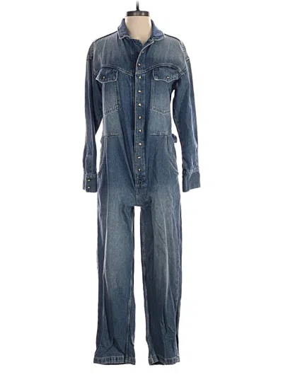 Pre-owned We The Free Jumpsuit In Blue