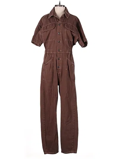 Pre-owned We The Free Jumpsuit In Brown