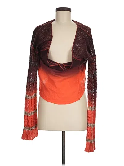 Pre-owned We The Free Kimono In Brown